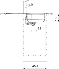 Franke FLN 611-78/44