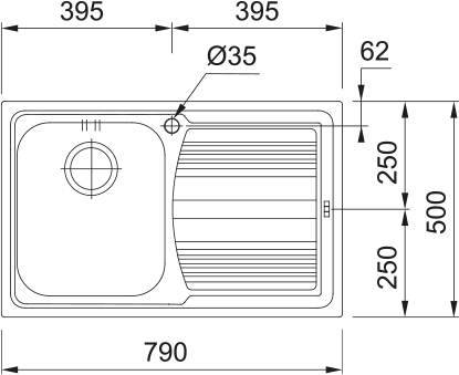 Franke LLX 611/2